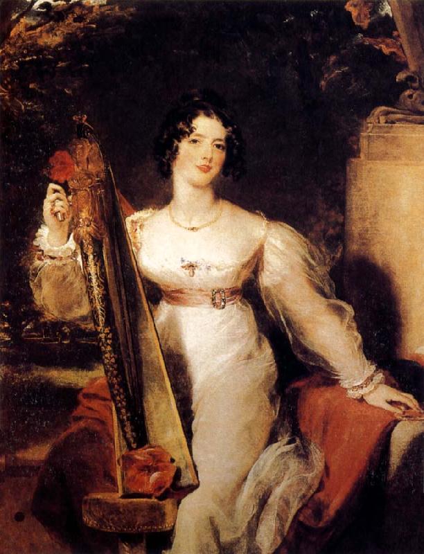 Sir Thomas Lawrence Portrait of Lady Elizabeth Conyngham Germany oil painting art